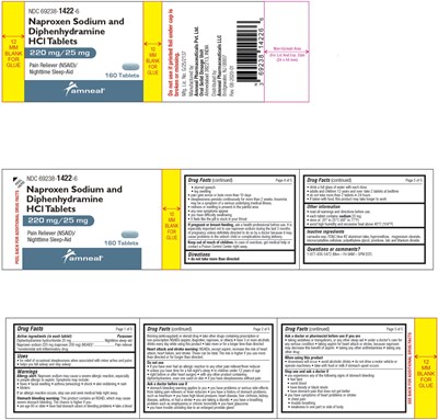 160 (Naproxen Sodium And Diphenhydramine HCl Tablets 1)