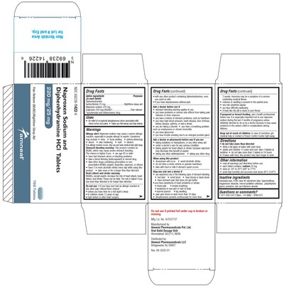 160 (Naproxen Sodium And Diphenhydramine HCl Tablets 2)