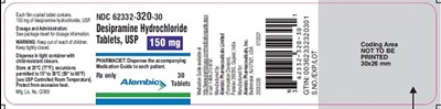 Desipramine mg 150