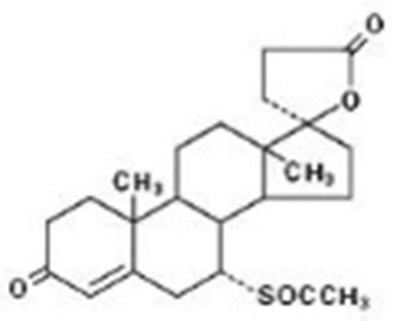 Spironolactone Structure (01)