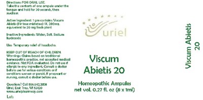 Viscumabietis20ampules