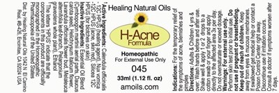 H-acne Formula (Mm1)
