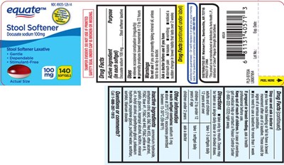 Docusate Sodium 100 mg (Docusate Sodium 2 Tone 100 mg Softgels Pur 1)