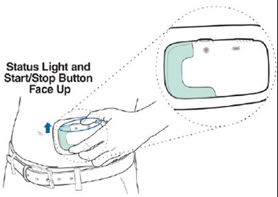 Image-22 (Image 22 Step 15 Infusor Press Button Lights Up Detail)