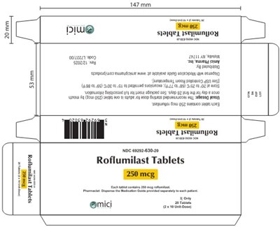 250mcg-20tbl (Roflumilast 250mcg 20tbl)