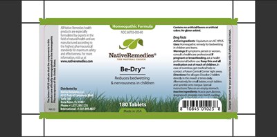 Bottle Label - BED001