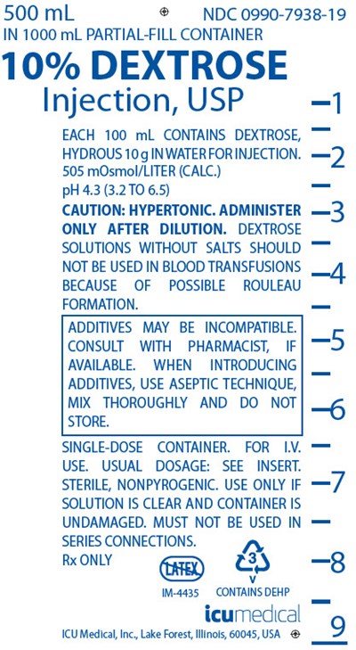 dextrose-01.jpg PRINCIPAL DISPLAY PANEL - 500 mL Bag Label - dextrose 01
