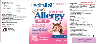 Children's Allergy Label (471   Childrens Allergy Relief 2)