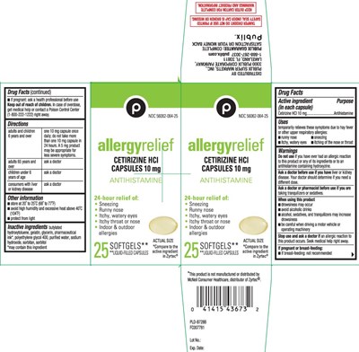 Cetirizine HCl 10 mg (Cetirizine Hc 10 mg Softgels Cat 1)