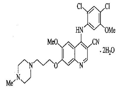 Bosutinib-structure (Bosutinib Structure)