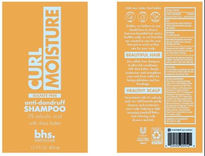 Bhs Curl Moisture Anti-dandruff Sh (Bhscurlmoistureantidandruffsh)