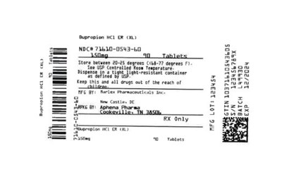 71610-0543-60.jpg Bottle Label 150 mg - 71610 0543 60
