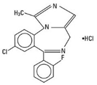 Chemical Structure (Midazolam 01)