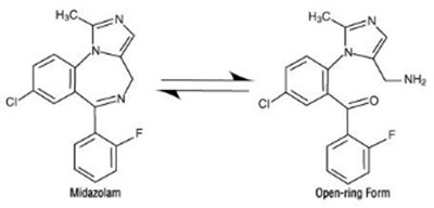 Chemical Structure (Midazolam 02)