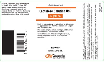 PRINCIPAL DISPLAY PANEL - 473 mL Bottle Label - lactulose 02