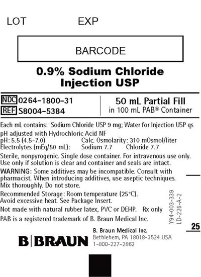50 mL Container Label (Sodium Chloride Injection Usp In Pab 6)