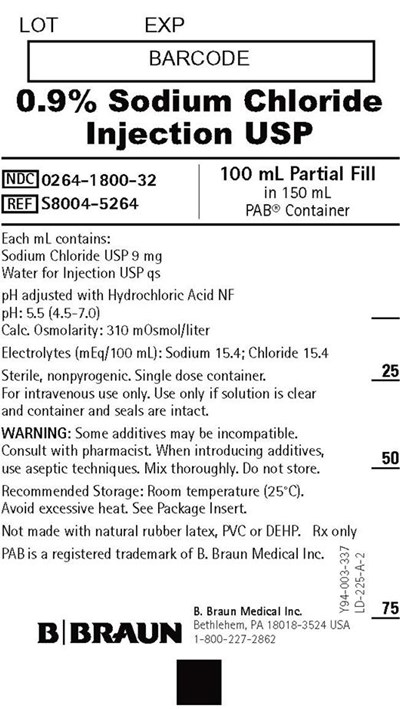 100 mL Container Label (Sodium Chloride Injection Usp In Pab 7)