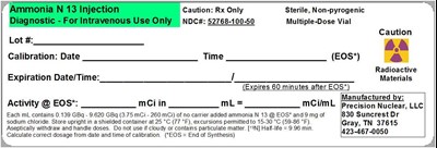 Package (lead Shield) Label (50 mL Vial) (Nh33)