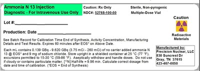 Vial Label (50 mL Vial) (Nh34)