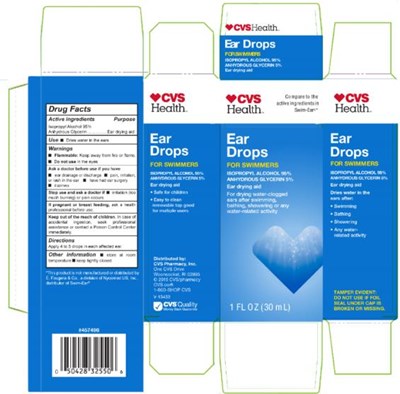 NDC 69842-098 Cvs Ear Drops For Swimmers Isopropyl Alcohol
