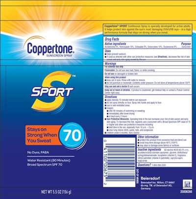 Sport Spray Spf 70 Bov (439038 20006266 Ct Sport Spf70 5 5oz Can Clean)
