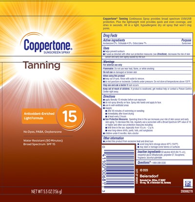 Tanning Spray Spf 15 (439038 20006278 Ct Tanning Spf15 5 5oz Can Clean)