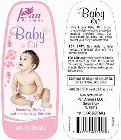 Label (Baby Oil)