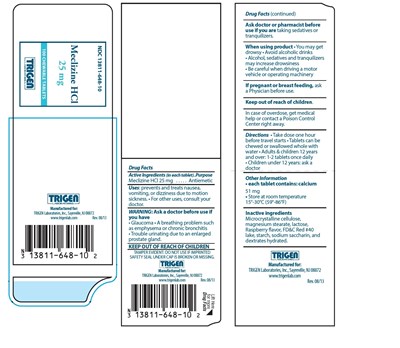 image-100cts.jpg PRINCIPAL DISPLAY PANEL - 25 mg - 100 chewable tablets - image 100cts