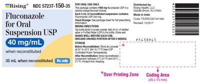 fluconazole-fig3.jpg PACKAGE LABEL-PRINCIPAL DISPLAY PANEL - 40 mg/mL (35 mL Bottle) - fluconazole fig3
