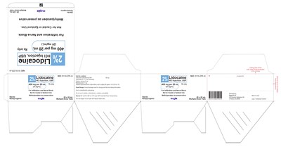 PACKAGE LABEL-PRINCIPAL DISPLAY PANEL - 2% 400 mg per 20 mL (20 mg/mL) - 20 mL Container-Carton [25 Vials] - lidocaine fig8