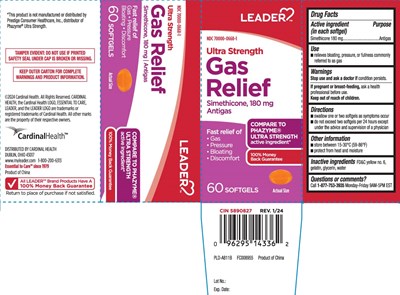 Simethicone 180 mg (Gas Relief 180 mg Softgel Pur 1)