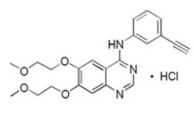 Structure - erlotinib str2