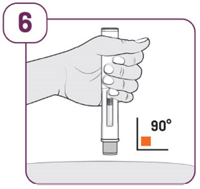 Image Of How To Hold Yusimry Pen And Site For Injection (AI instructions for use)