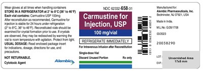 Carmustine-vial-label (Carmustine Vial Label)