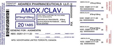Image Label - amoxicillin clavulanate 4