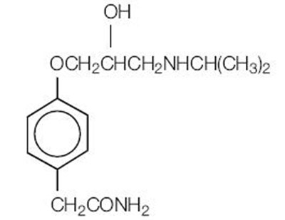 Structural Formula Of Atenolol (Cd4f6a14 A2eb 4157 83a7 91ab4e9926e5 01)