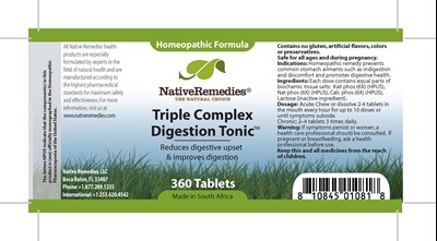 Bottle Label (Tcdigestiontonic)