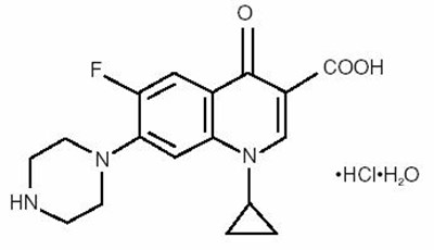 Ciprofloxacin Structural Formula (133868ae A88e 445b B4df 04d0fcebfbf4 01)