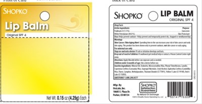 Front And Back Of Shopko Original Spf 4 Lip Balm (Cd728da3 5da1 41c3 8752 D8b3daf381a5 01)