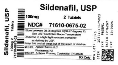 71610-0675-02.jpg Bottle Label 100 mg - 71610 0675 02