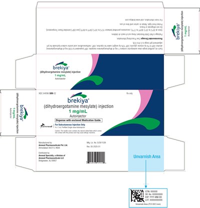 1 (Brekiya   Dihydroergotamine Mesylate Injection 23)