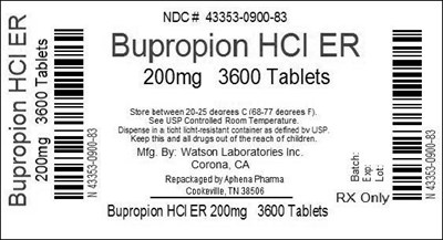 Bottle Label 200mg - 43353 900