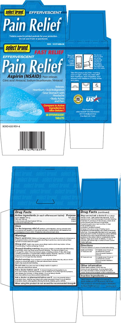 effervescent-01.jpg PRINCIPAL DISPLAY PANEL - 36 Tablet Carton - effervescent 01