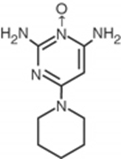 this is the chemical structure - minoxidil 1