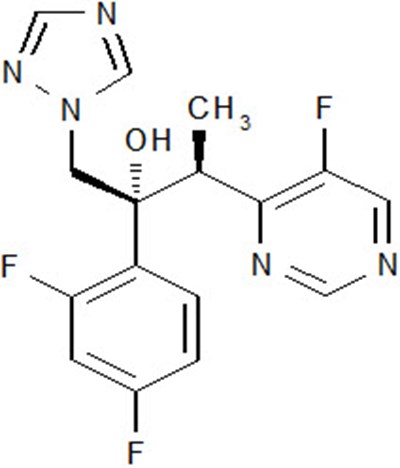 Chemical Structure - vfend 01