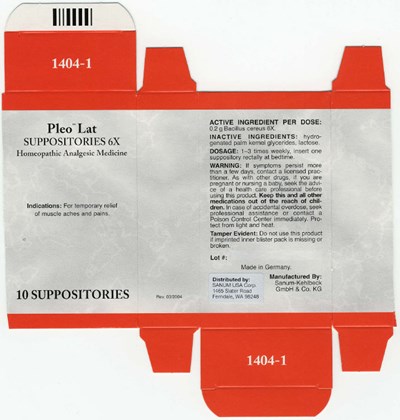 Principal Display Panel (10 Suppositories Carton)