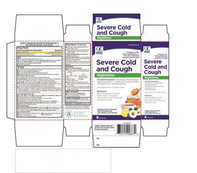 Quality Choice Severe Cold And Cough Nighttime 6 Packets (F705ff57 2dcb 4a1b 9871 9ab453852570 01)
