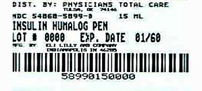 5899.jpg image of pen package label - 5899