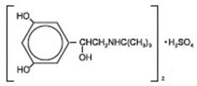 Terbutaline Structure
