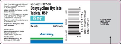 Doxycycline 75 mg